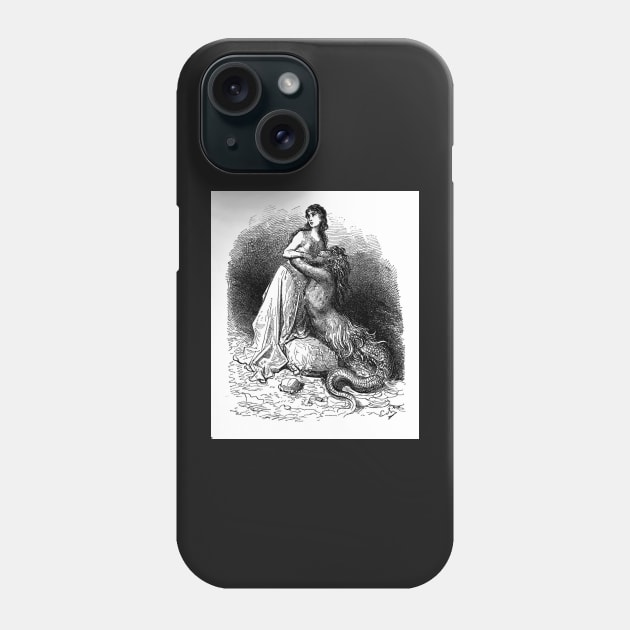 Proteus & the Ebudan princess - Gustave Dore Phone Case by forgottenbeauty