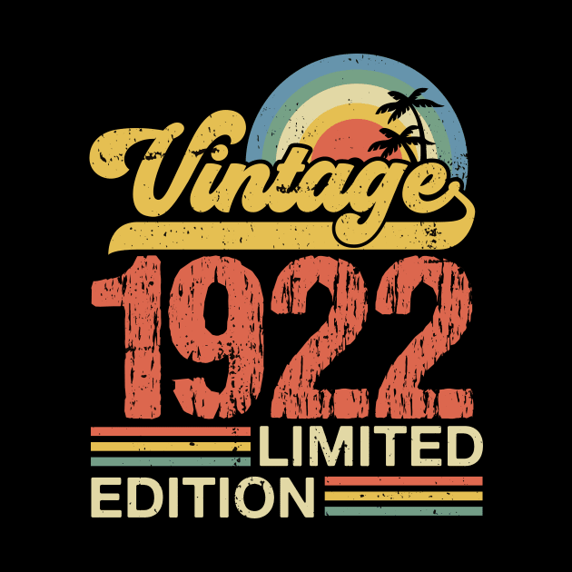 Retro vintage 1922 limited edition by Crafty Pirate 