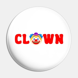 Clown Red Pin