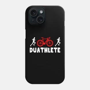 Duathlete Male Runner Phone Case