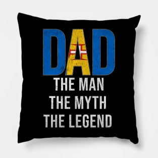 Madeiran Dad The Man The Myth The Legend - Gift for Madeiran Dad With Roots From Madeiran Pillow