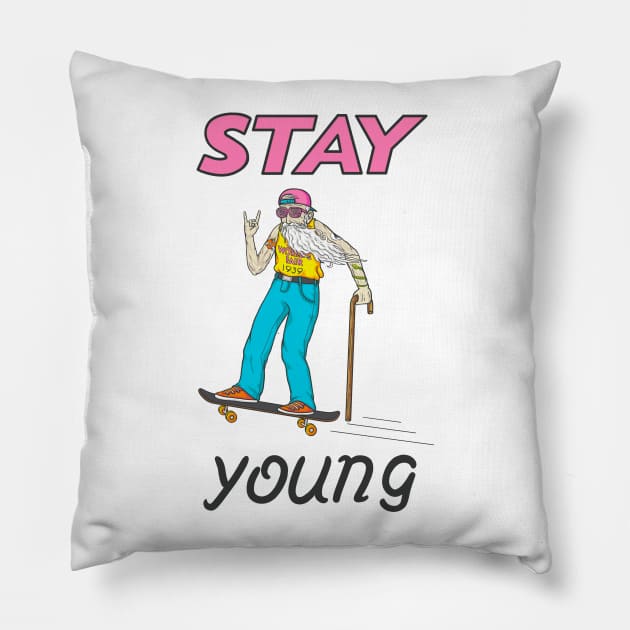 Always Board Pillow by Made With Awesome