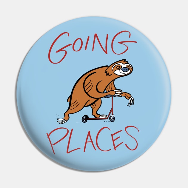 Going Places Pin by captainhuzzah