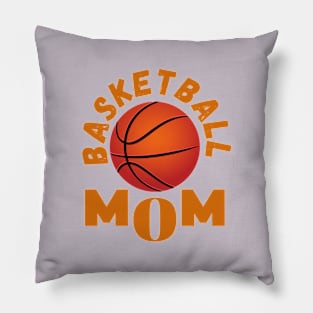 Proud Basketball Mom Graphic Pillow