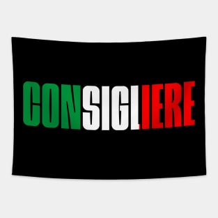 Consigliere Italian Lawyer Gift Idea For Law School Graduation Tapestry