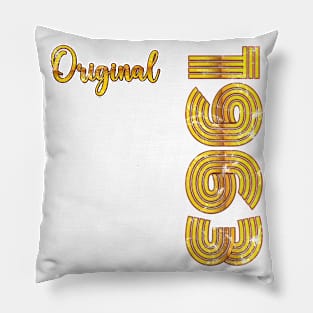 1963 Vintage Birthday gift Pillow