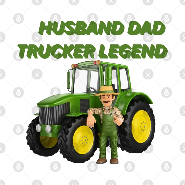 Husband trucker by sheelashop