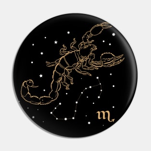 Scorpio, A Zodiac Sign Test Pin