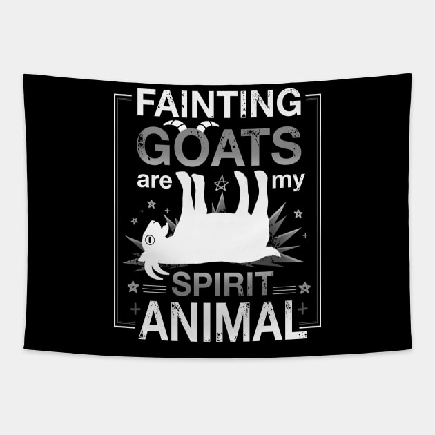 Fainting Goats Tapestry by Vallina84