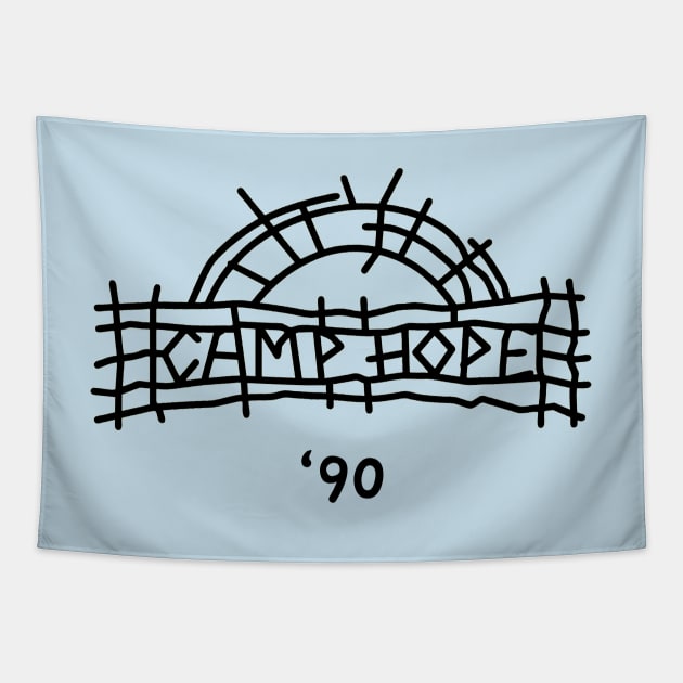 Camp Hope 1990 Tapestry by Tag078