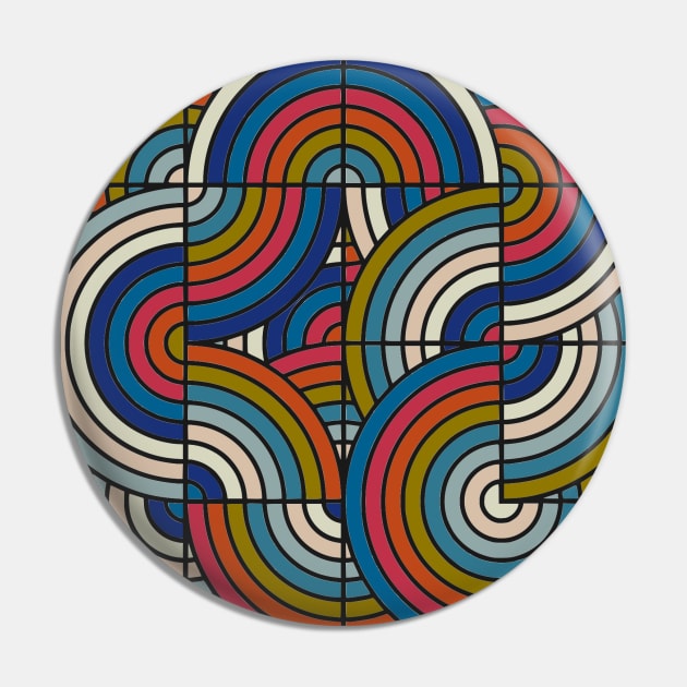 Encircled Pin by JWCoenMathArt