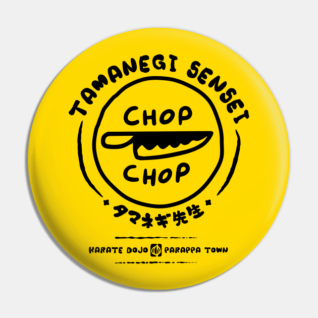 Chop Chop Dojo - v2 Pin by demonigote