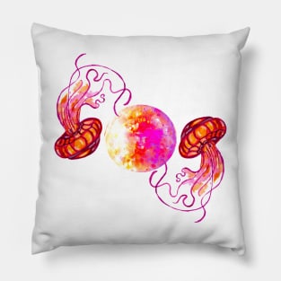 Sun Jellyfish Pillow