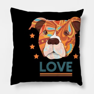 Pitbull Love Pillow