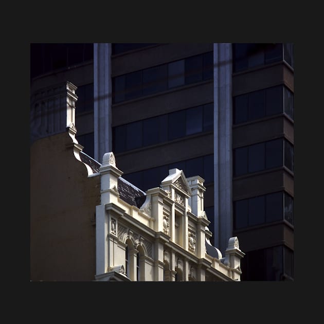 Buildings, Collins Street, Melbourne by rozmcq