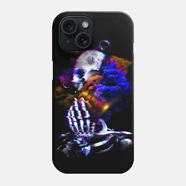 Skelespace Glitch Phone Case by Gintron