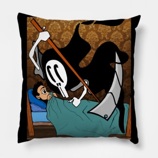 sleep paralysis with soul reaper ecopop Pillow