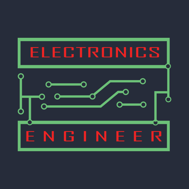 electronics engineer, schema circuit diagram electro by PrisDesign99