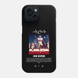 49 ers graphic design, funny 49 ers victor illustration design Phone Case