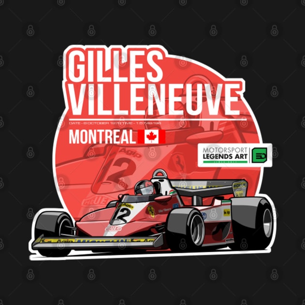 Gilles Villeneuve 1978 Montreal by stevenmsparks