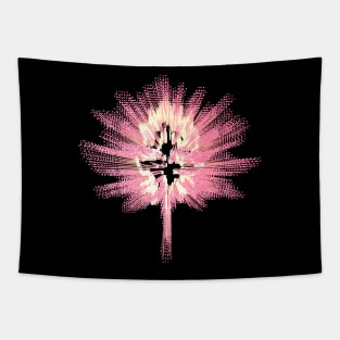 Cherry Blossom Tree Abstract Tapestry