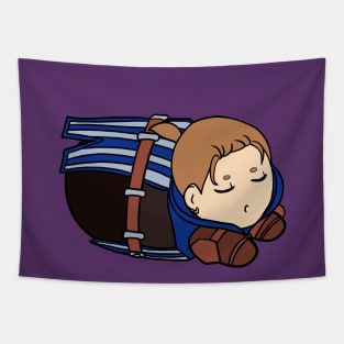 Chibi Warden Anders Tapestry