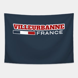 Villeurbanne France Retro Tapestry