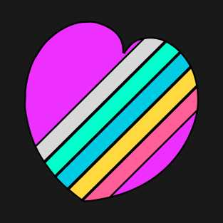 80s heart T-Shirt