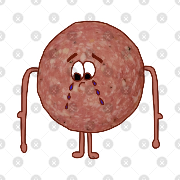 What do you call teary-Eyed deli meat... A Sad Salami! by HFGJewels