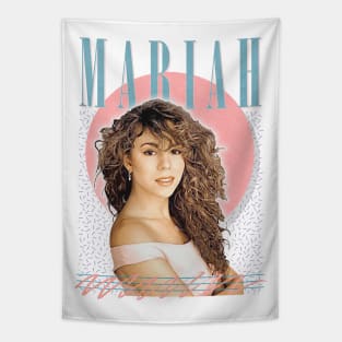 Mariah / 90s Vintage Aesthetic Design Tapestry