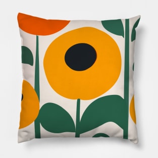 Sunflower Forms Pillow