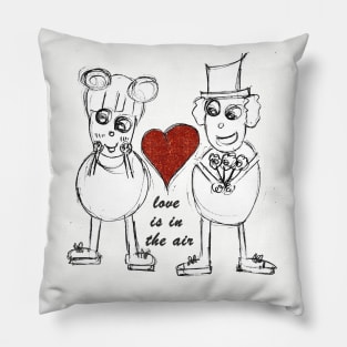 love is in the air Pillow