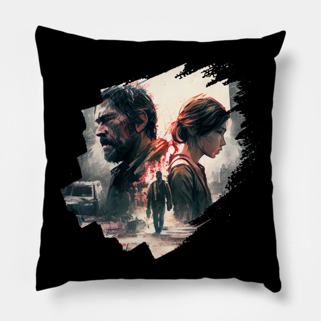 The Last of Us Tv Show Pillow by Pixy Official