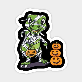 Funny Happy Halloween T-Rex graphic - perfect gift Magnet