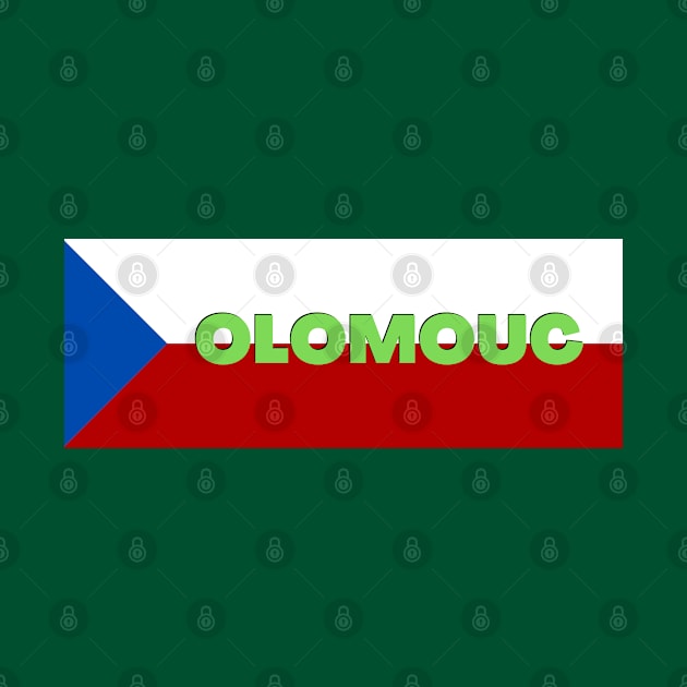 Olomouc City in Czech Republic Flag by aybe7elf