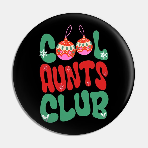 Cool Aunt Pin by Bestworker