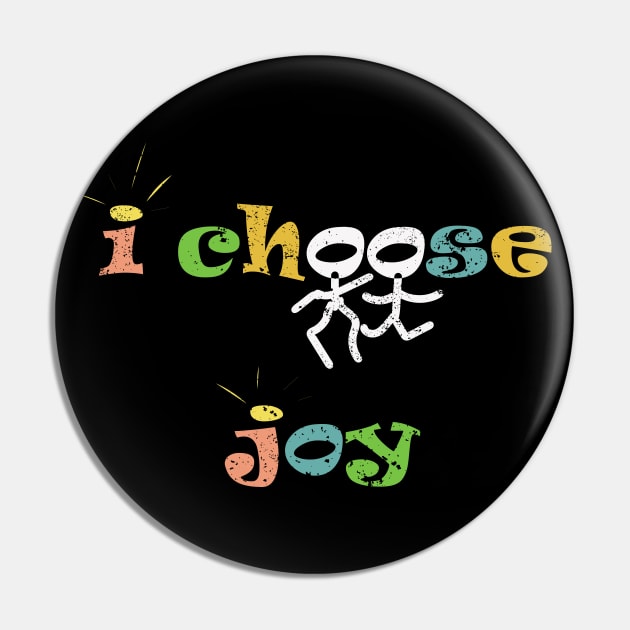 I Choose Joy Pin by NAKLANT