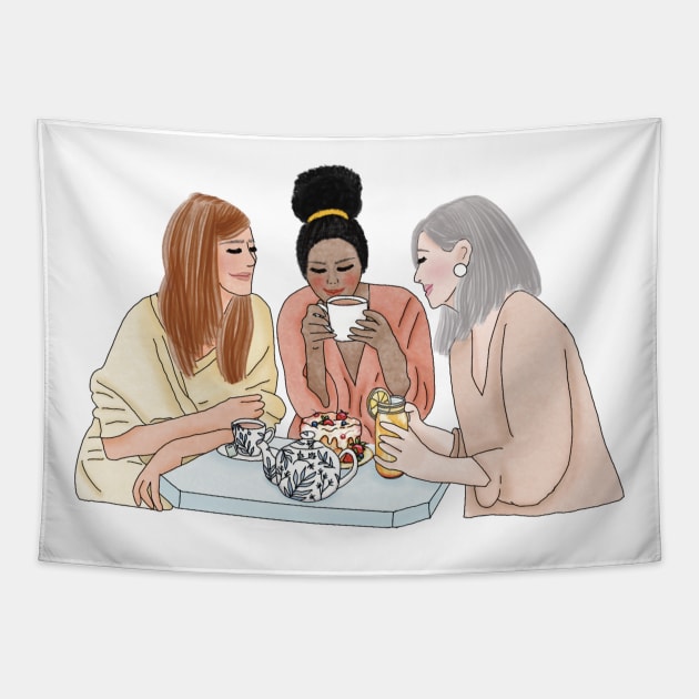 Friends Tapestry by piscoletters