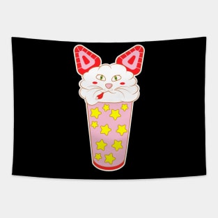 Milkshake cat Tapestry