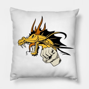 Dragon Fist Pillow