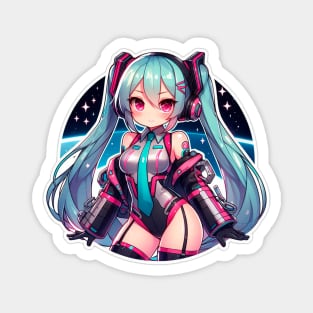 Hatsune Miku android Magnet