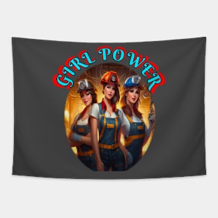 Girl Power Tapestry