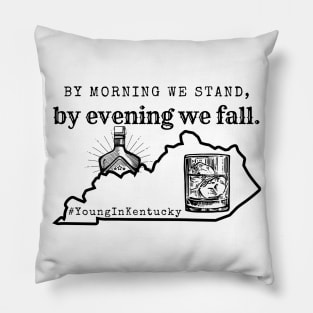 Kentucky Bourbon Play on Words Pillow