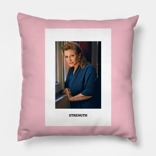 Strength Tarot Card - Carrie Fisher Pillow