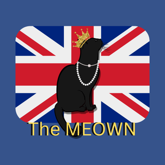 The Crown Cat by Natalie C. Designs 