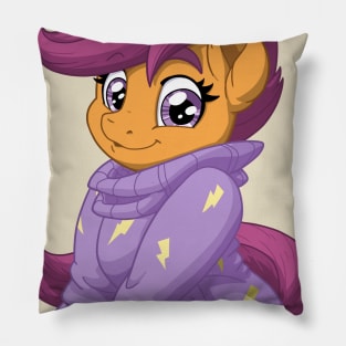 Scootaloo in a Sweater Pillow