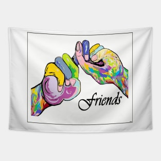 ASL Friends Tapestry