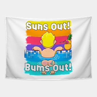 Sun out! Bums out! Tapestry