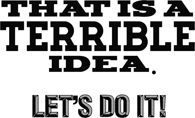 Terrible Idea Kids T-Shirt by EarB&B Disney Podcast