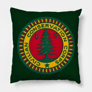 1930s Civilian Conservation Corps Pillow